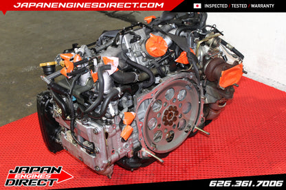 JDM SUBARU IMPREZA WRX TURBO MOTOR EJ205 2.0L ENGINE - 02 03 04 05 GENIUNE EJ20T