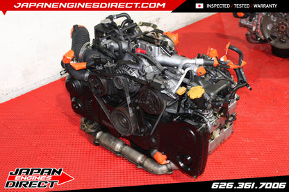 JDM SUBARU IMPREZA WRX TURBO MOTOR EJ205 2.0L ENGINE - 02 03 04 05 GENIUNE EJ20T