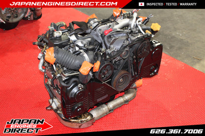 JDM SUBARU IMPREZA WRX TURBO MOTOR EJ205 2.0L ENGINE - 02 03 04 05 GENIUNE EJ20T