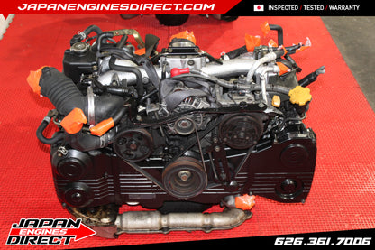 JDM SUBARU IMPREZA WRX TURBO MOTOR EJ205 2.0L ENGINE - 02 03 04 05 GENIUNE EJ20T