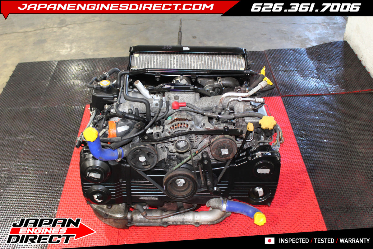 JDM 2002-2005 Subaru Impreza WRX EJ205 2.0L Turbo Engine Motor AVCS – Japanese Import