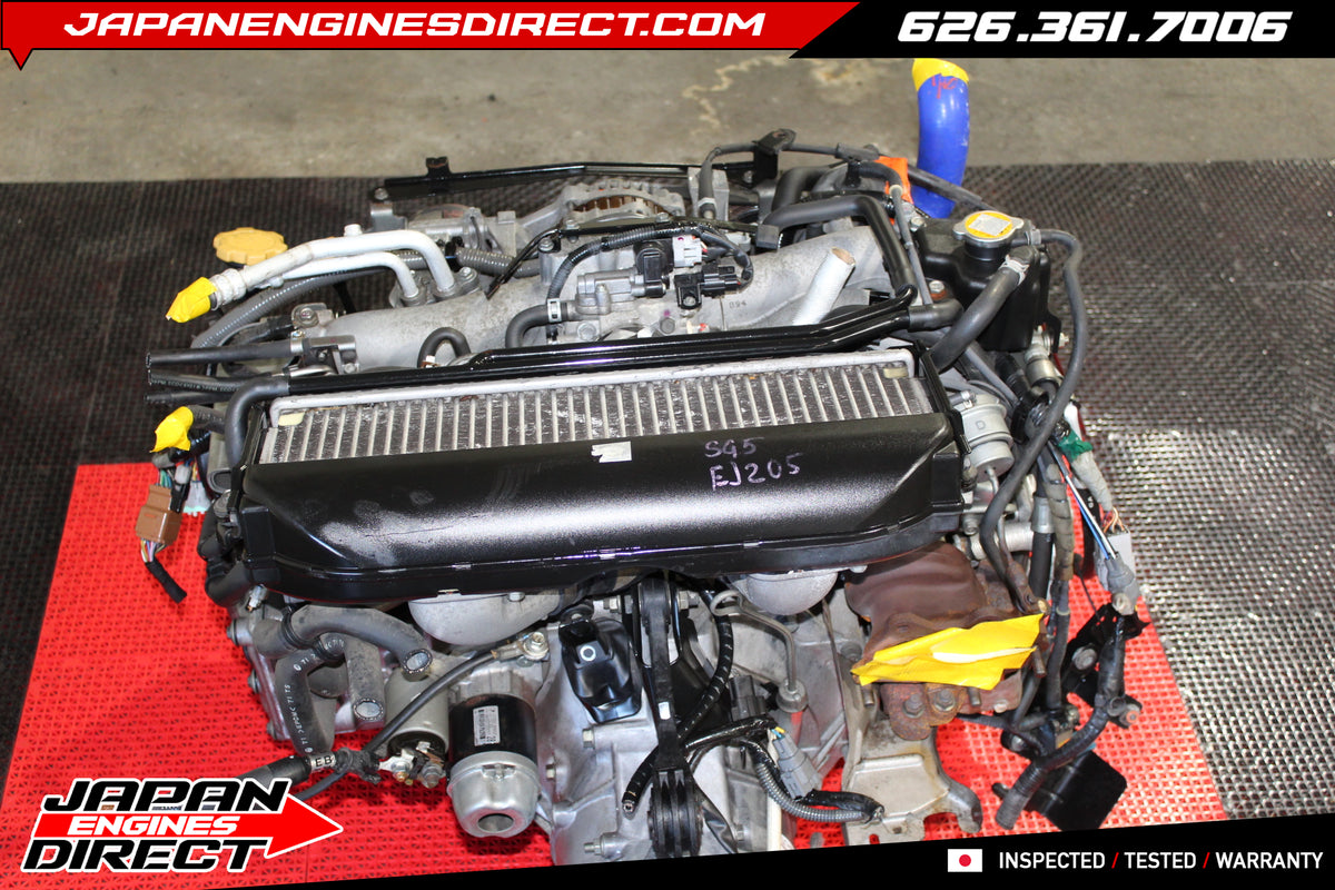 JDM 2002-2005 Subaru Impreza WRX EJ205 2.0L Turbo Engine Motor AVCS – Japanese Import