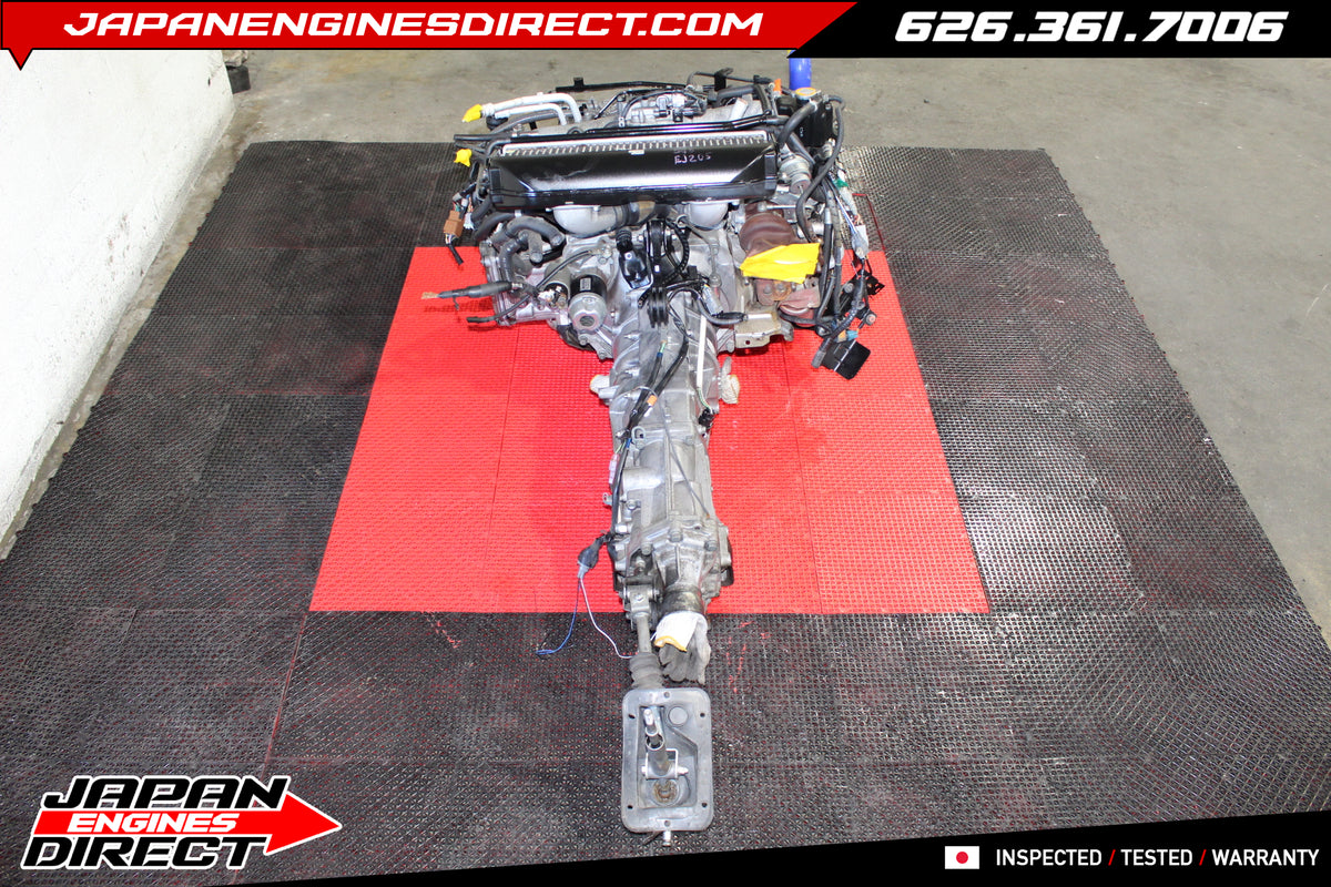 JDM 2002-2005 Subaru Impreza WRX EJ205 2.0L Turbo Engine Motor AVCS – Japanese Import