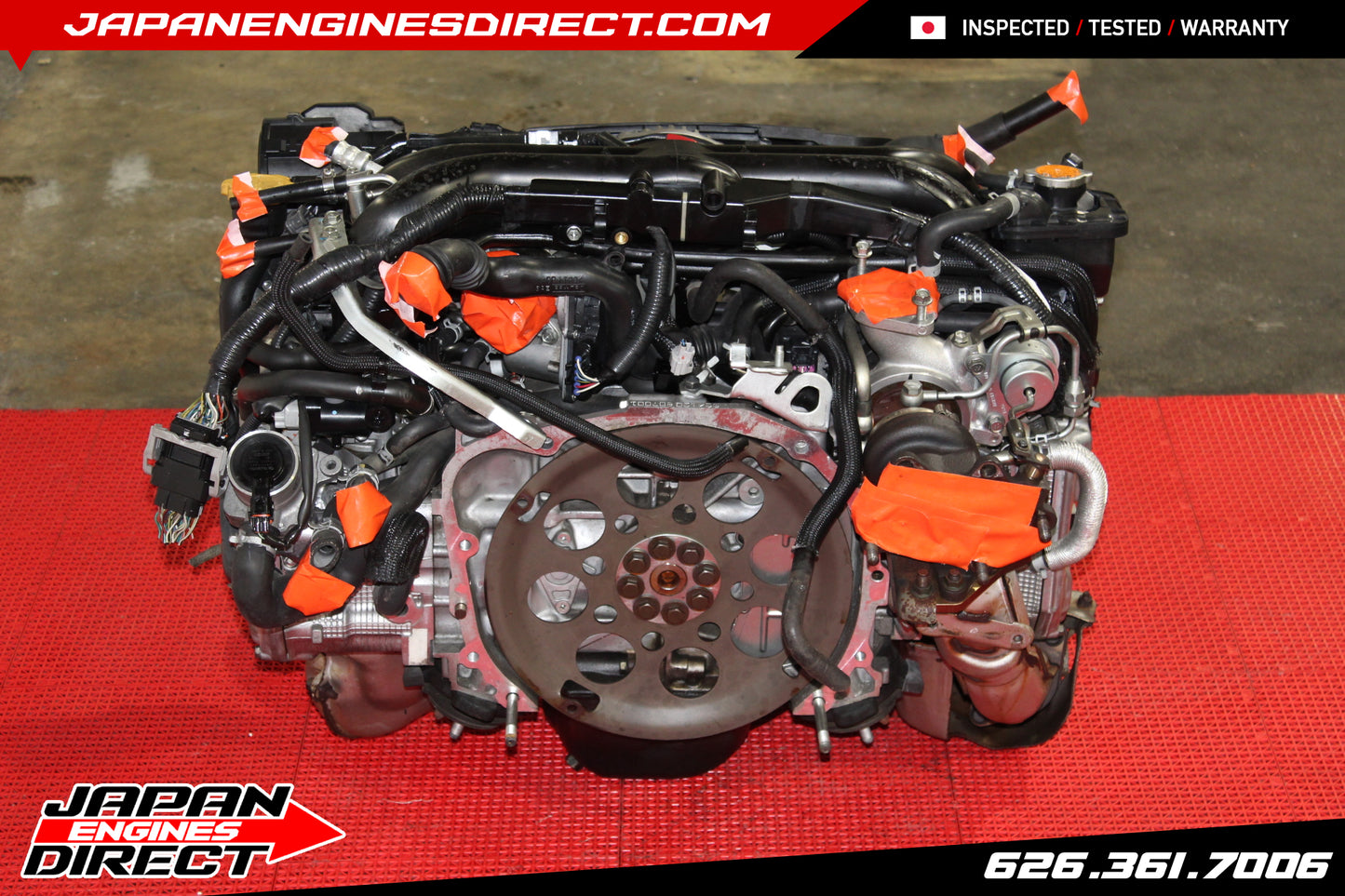 JDM 2006-2014 SUBARU WRX EJ20X 2.0L MOTOR TURBO ENGINE EJ255 REPLACEMENT