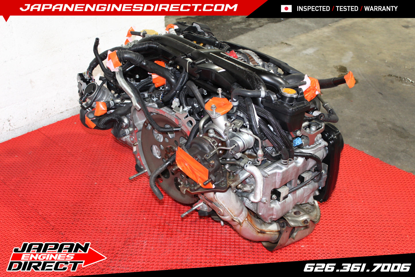 JDM 2006-2014 SUBARU WRX EJ20X 2.0L MOTOR TURBO ENGINE EJ255 REPLACEMENT