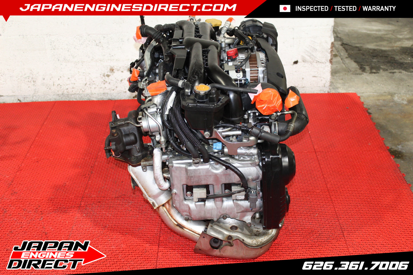 JDM 2006-2014 SUBARU WRX EJ20X 2.0L MOTOR TURBO ENGINE EJ255 REPLACEMENT