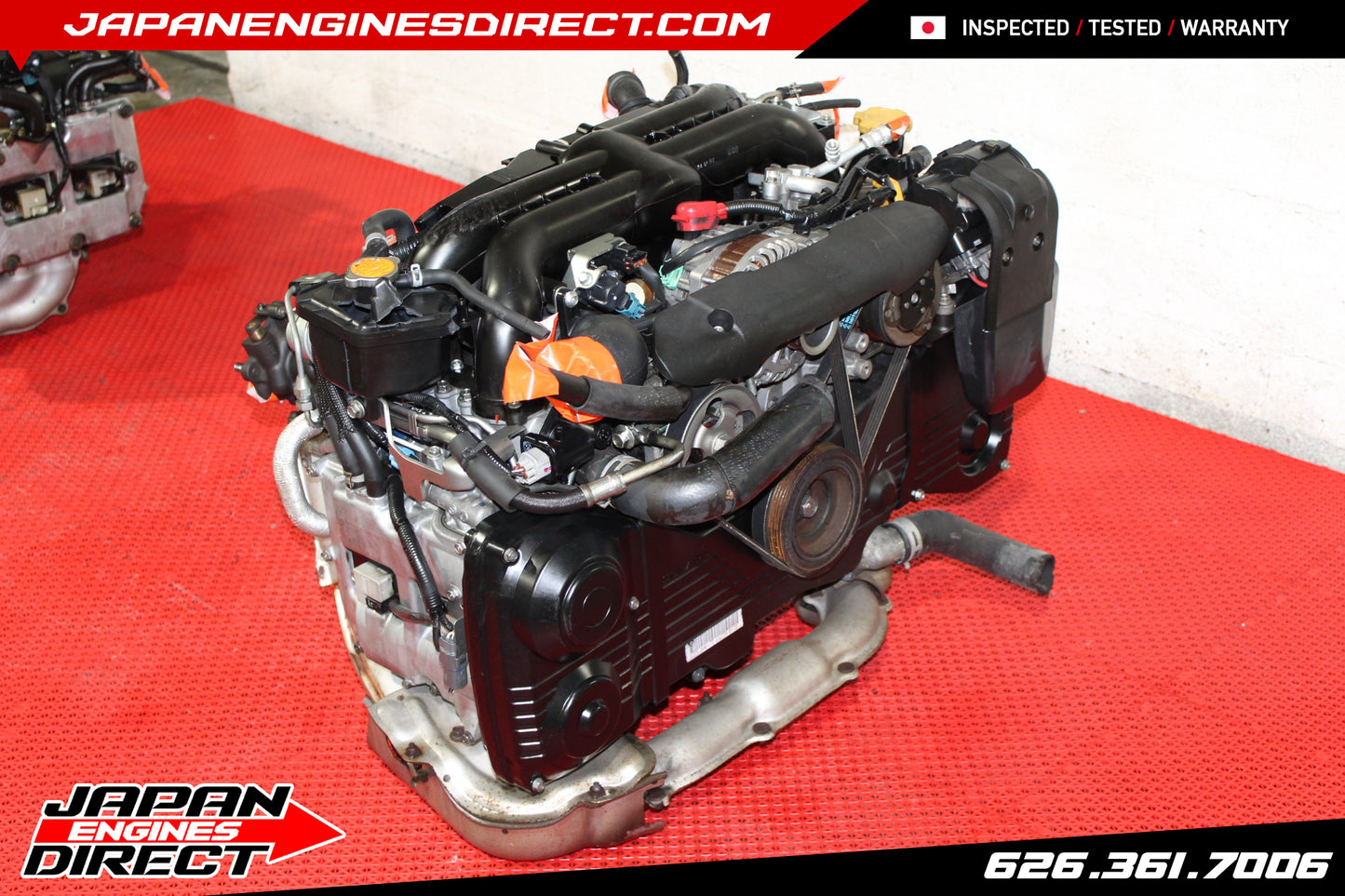 JDM 2006-2014 SUBARU WRX EJ20X 2.0L MOTOR TURBO ENGINE EJ255 REPLACEMENT