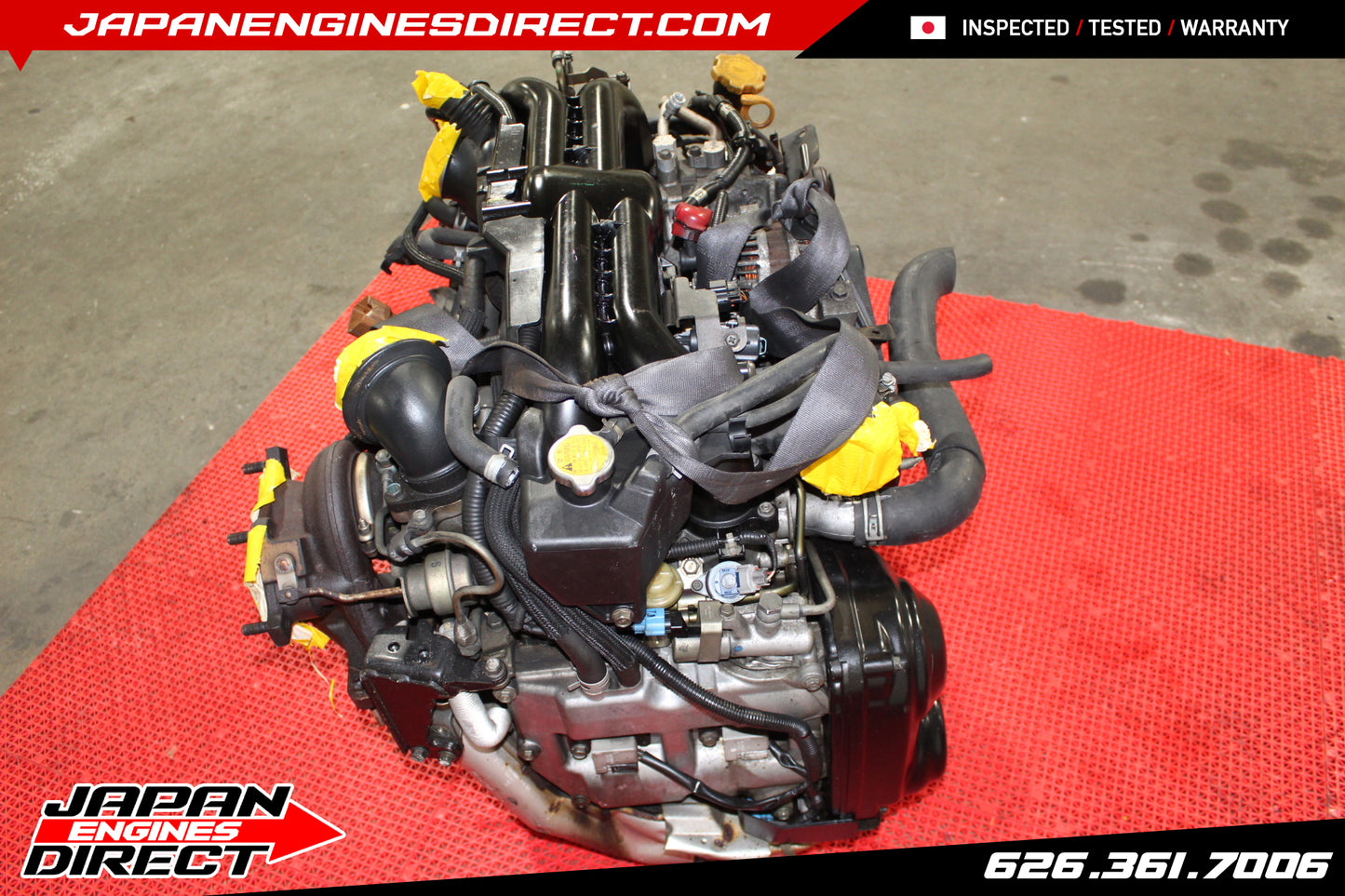 JDM 2006-2007 SUBARU IMPREZA WRX TURBO ENGINE REPLACEMENT EJ20X 2.0L TURBO