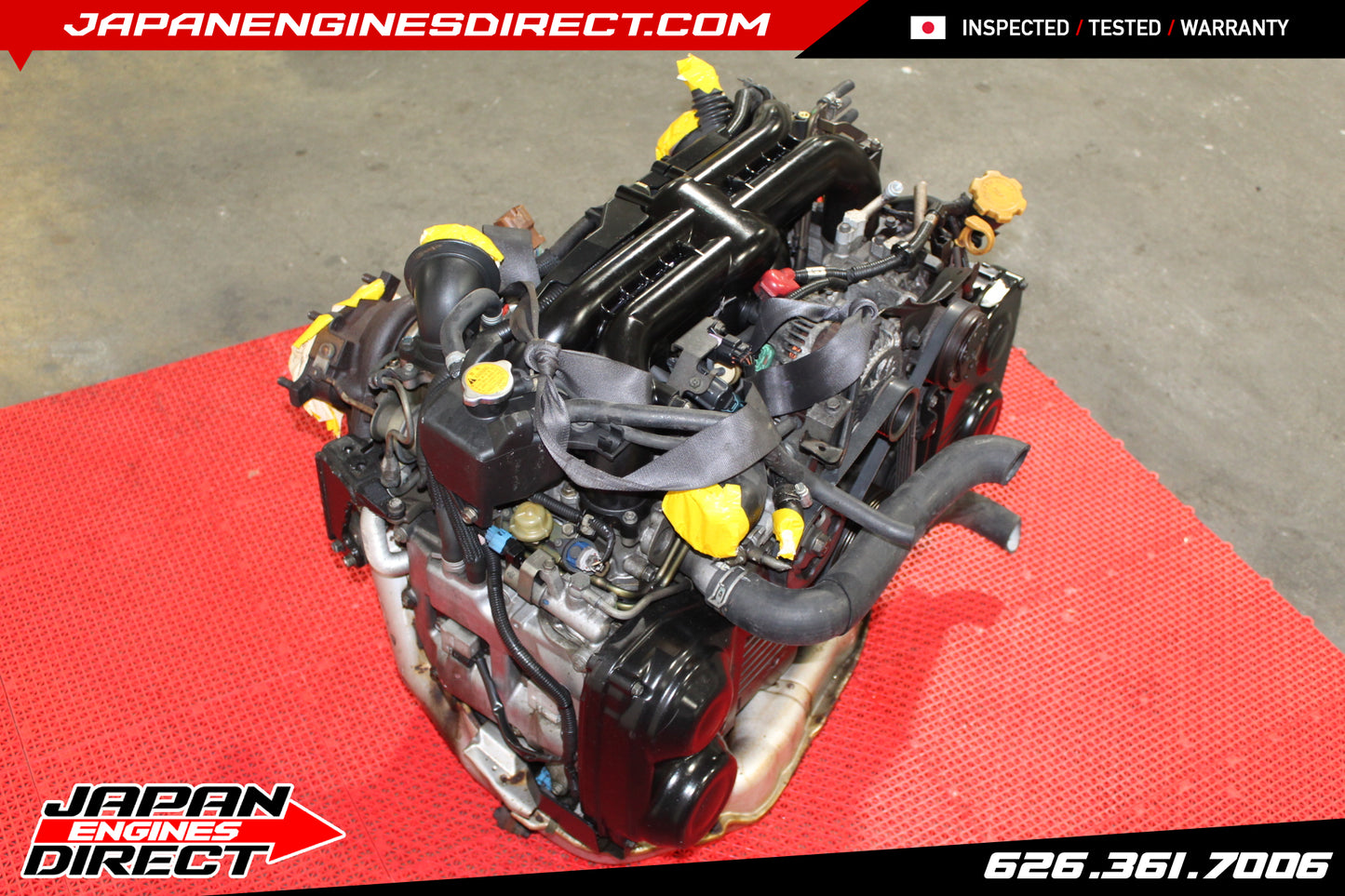 JDM 2006-2007 SUBARU IMPREZA WRX TURBO ENGINE REPLACEMENT EJ20X 2.0L TURBO