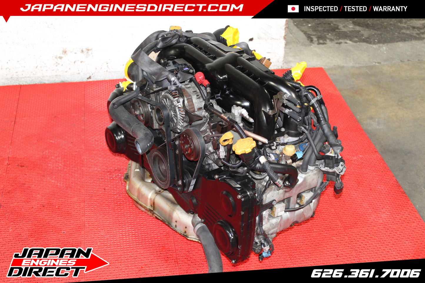 JDM 2006-2007 SUBARU IMPREZA WRX TURBO ENGINE REPLACEMENT EJ20X 2.0L TURBO
