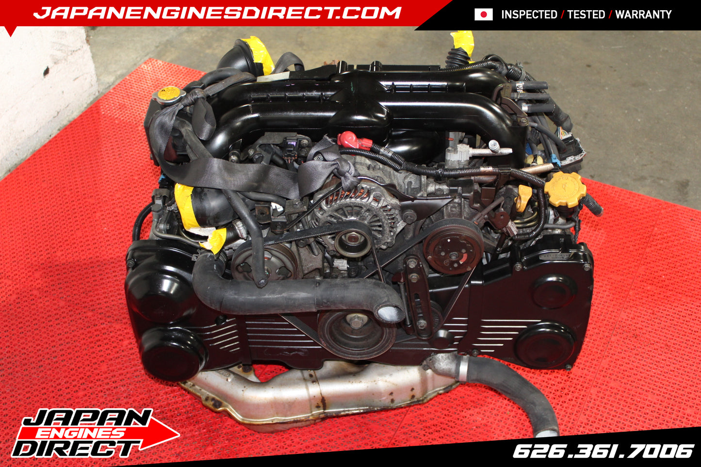 JDM 2006-2007 SUBARU IMPREZA WRX TURBO ENGINE REPLACEMENT EJ20X 2.0L TURBO