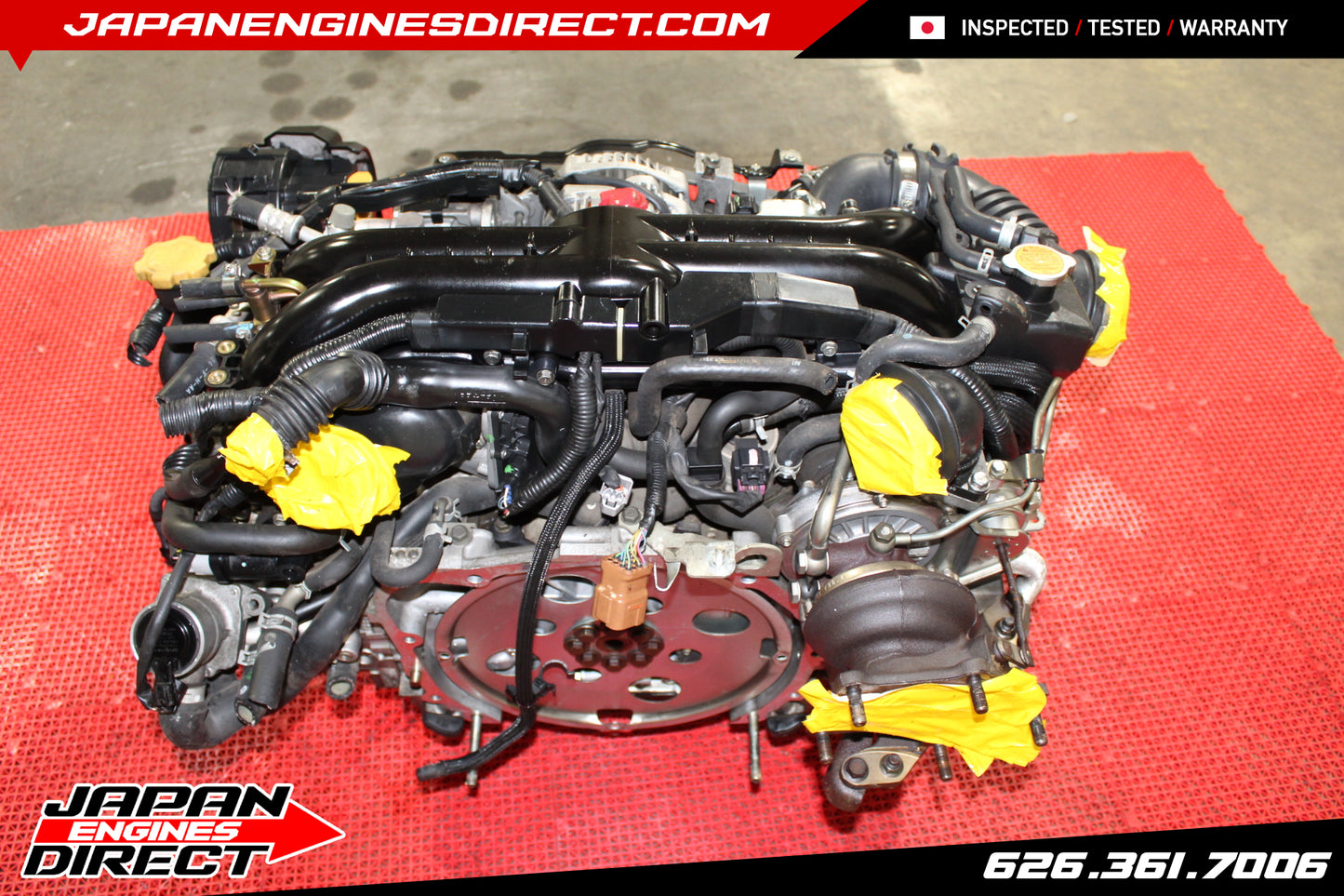 JDM 2008 2014 SUBARU IMPREZA WRX TURBO ENGINE REPLACEMENT EJ20X 2.0L TURBO