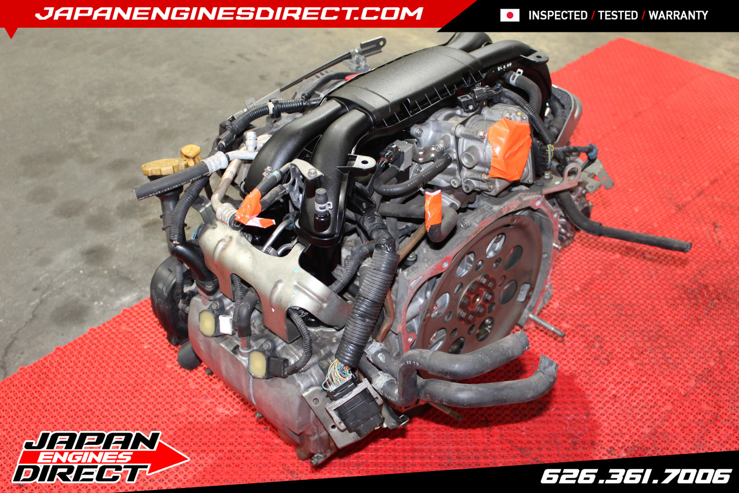 JDM USED SUBARU 2006-2010 FORESTER LEGACY OUTBACK ENGINE 2.5 SOHC MOTOR EJ25 ALVS
