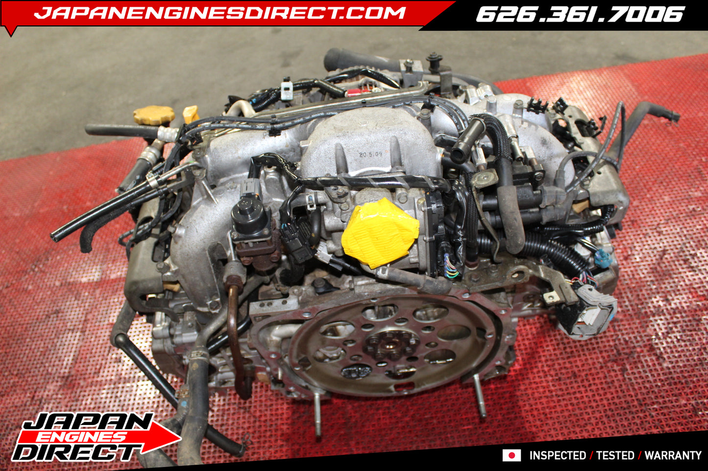 JDM 2006-2010 Subaru Outback 2.5L EJ25 SOHC AVLS EJ253 Engine Motor Low Miles
