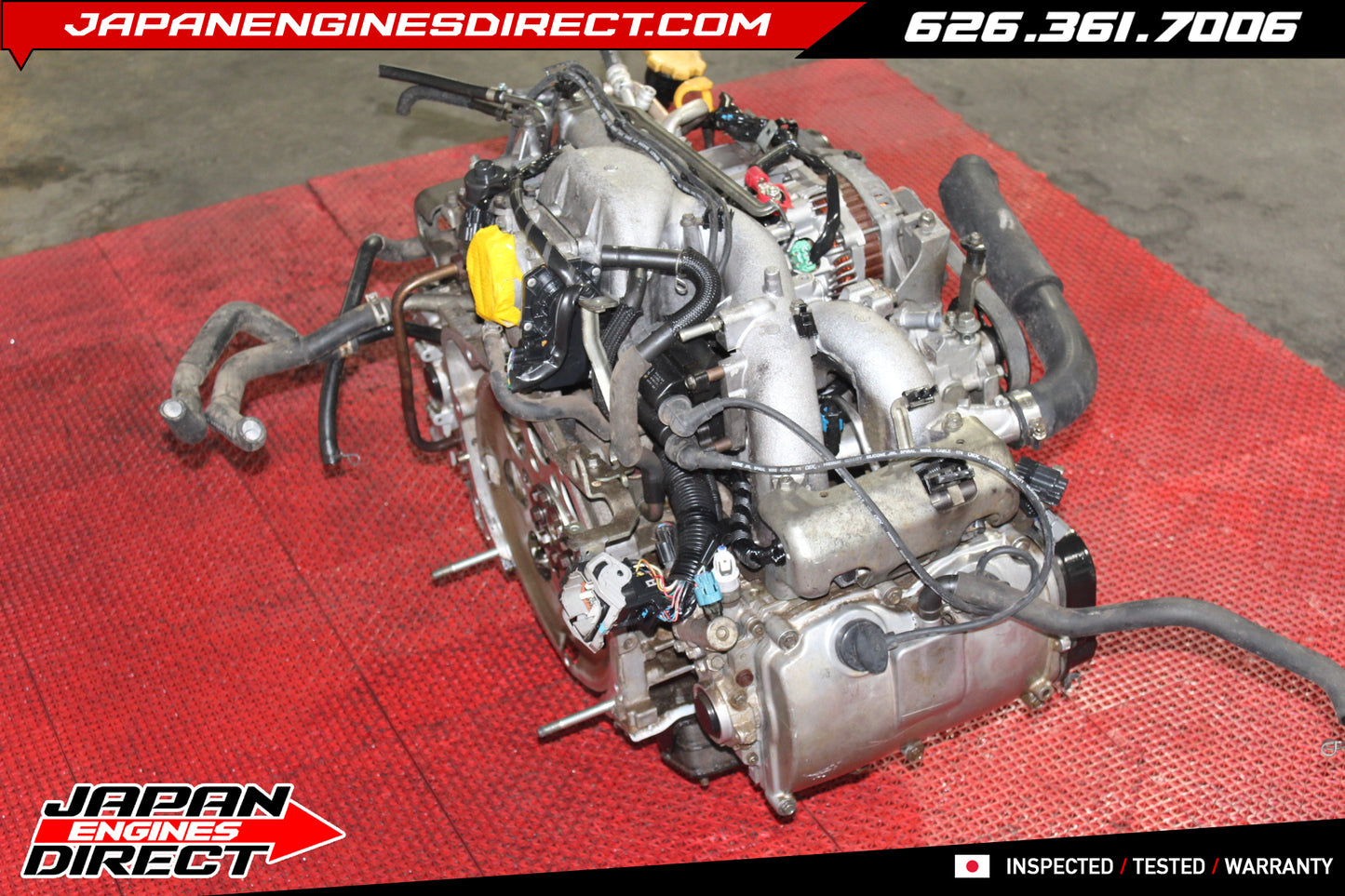 JDM 2006-2010 Subaru Outback 2.5L EJ25 SOHC AVLS EJ253 Engine Motor Low Miles