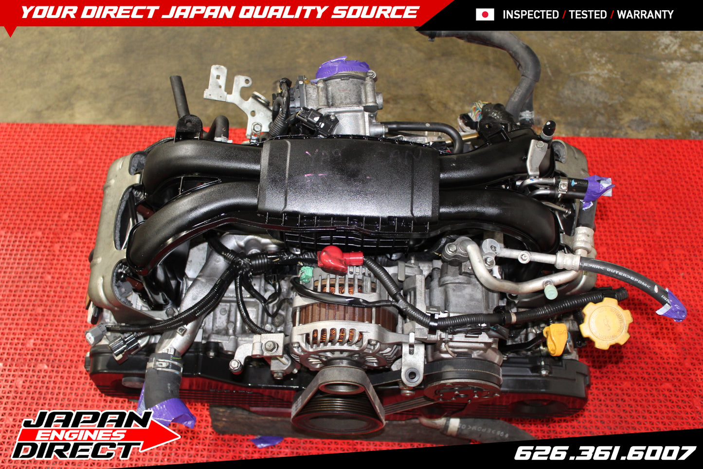 SUBARU LEGACY / OUTBACK 2010–2012 MOTOR EJ253 ENGINE SOHC AVLS 2.5L JDM