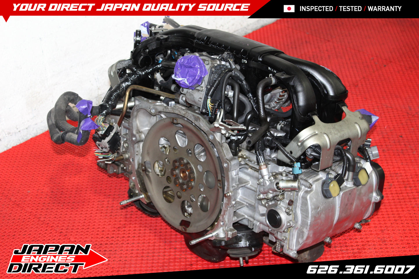 SUBARU LEGACY / OUTBACK 2010–2012 MOTOR EJ253 ENGINE SOHC AVLS 2.5L JDM
