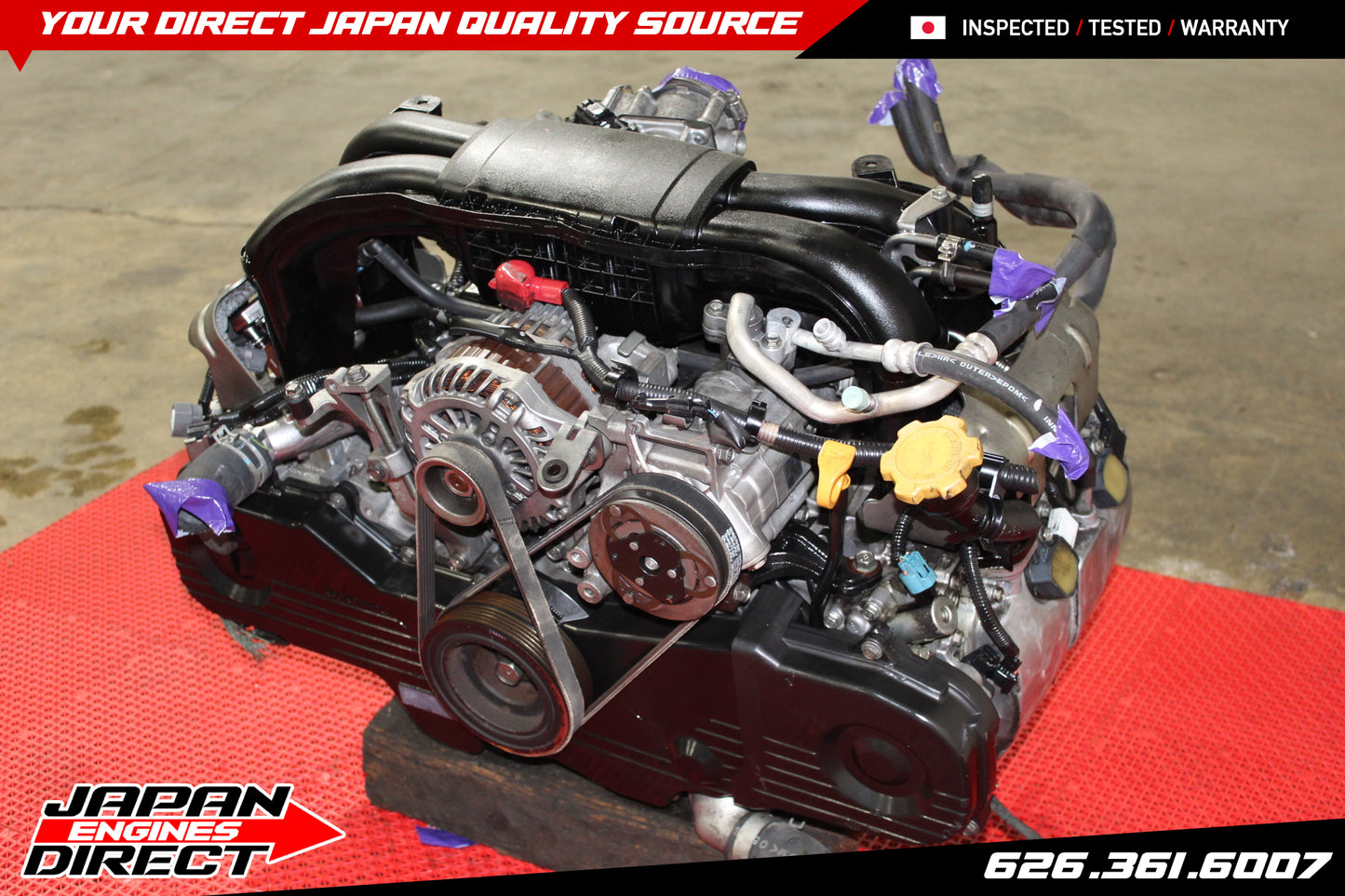 SUBARU LEGACY / OUTBACK 2010–2012 MOTOR EJ253 ENGINE SOHC AVLS 2.5L JDM