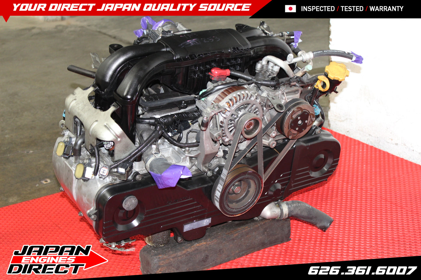 SUBARU LEGACY / OUTBACK 2010–2012 MOTOR EJ253 ENGINE SOHC AVLS 2.5L JDM