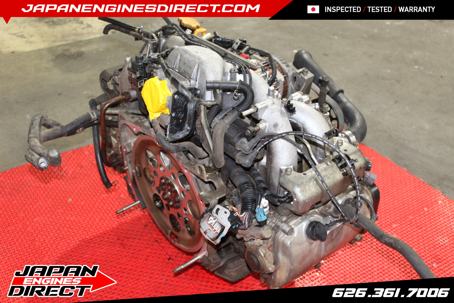 JDM SUBARU IMPREZA EJ25 2.5L SOHC AVLS ENGINE MOTOR 2006-2010 EJ253