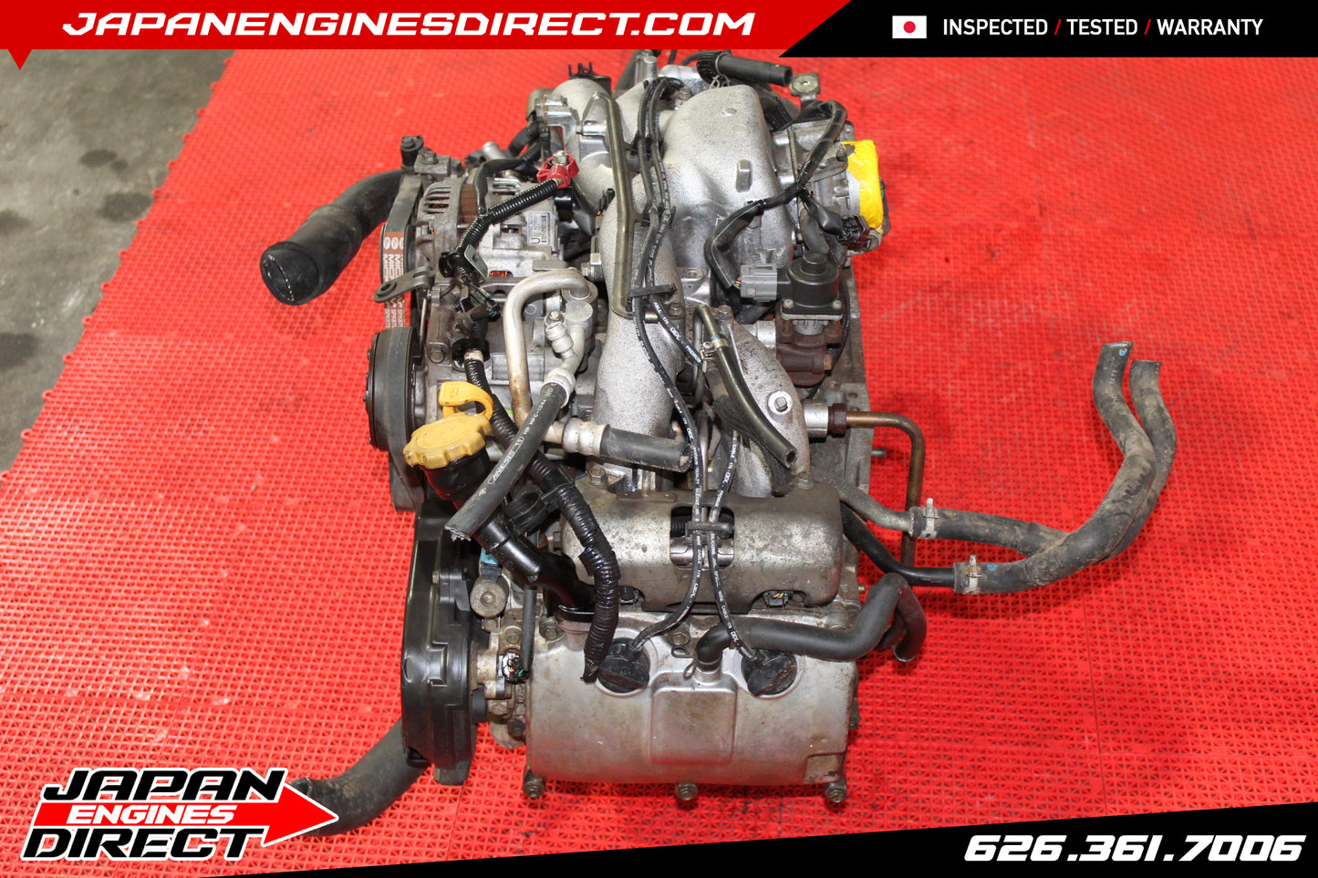 JDM SUBARU IMPREZA EJ25 2.5L SOHC AVLS ENGINE MOTOR 2006-2010 EJ253