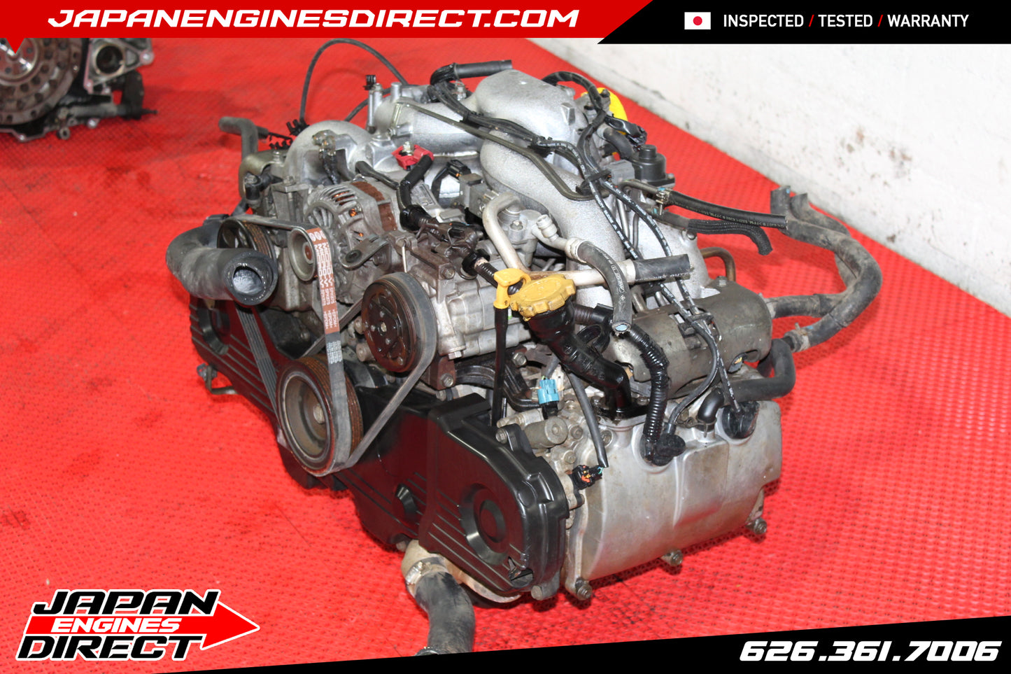 JDM SUBARU IMPREZA EJ25 2.5L SOHC AVLS ENGINE MOTOR 2006-2010 EJ253