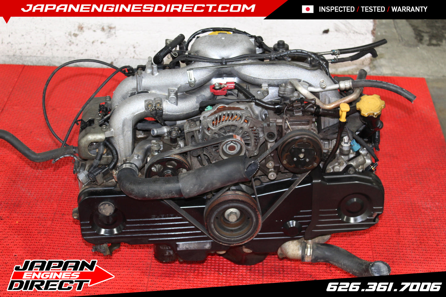 JDM SUBARU IMPREZA EJ25 2.5L SOHC AVLS ENGINE MOTOR 2006-2010 EJ253