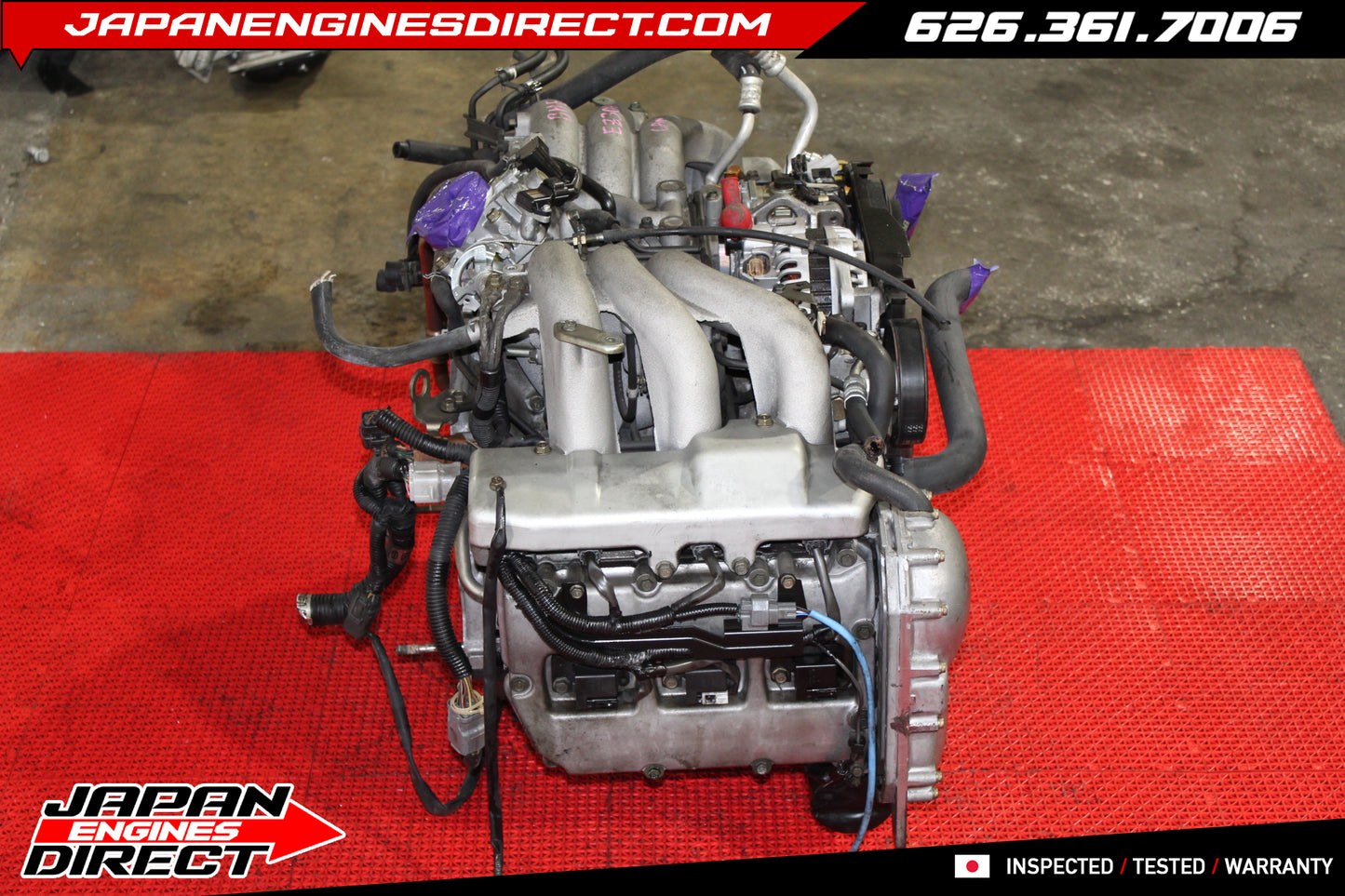JDM Subaru EZ30 3.0L Engine Motor 2000-2002 Legacy Outback Tribeca OEM Low Miles