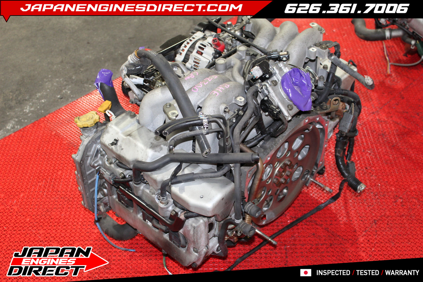 JDM Subaru EZ30 3.0L Engine Motor 2000-2002 Legacy Outback Tribeca OEM Low Miles