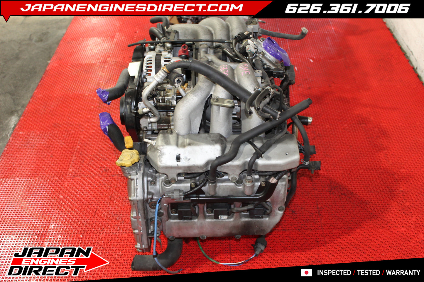 JDM Subaru EZ30 3.0L Engine Motor 2000-2002 Legacy Outback Tribeca OEM Low Miles