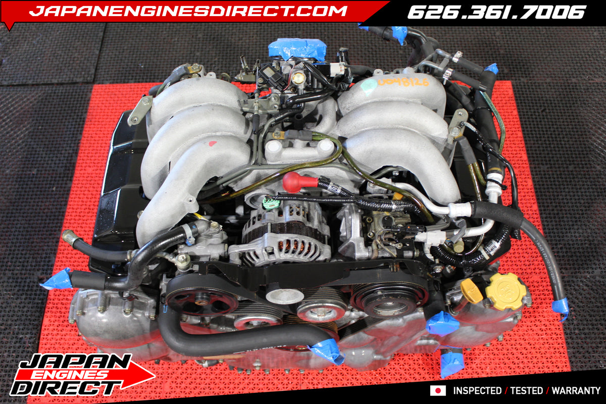 JDM 2001-2004 Subaru Outback H6 EZ30 3.0L 6-Cylinder Engine Motor Silvertop