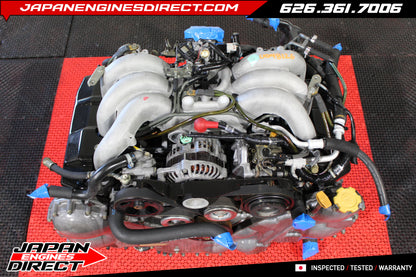 JDM 2001-2004 Subaru Outback H6 EZ30 3.0L 6-Cylinder Engine Motor Silvertop