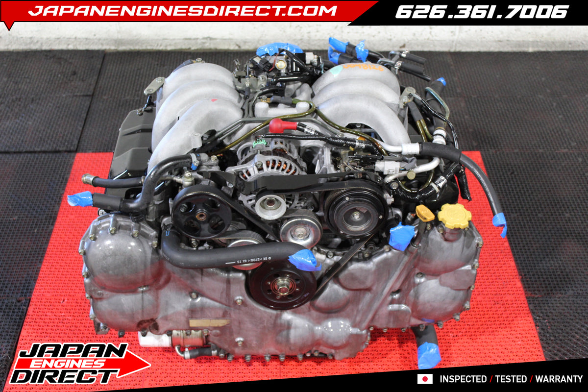 JDM 2001-2004 Subaru Outback H6 EZ30 3.0L 6-Cylinder Engine Motor Silvertop
