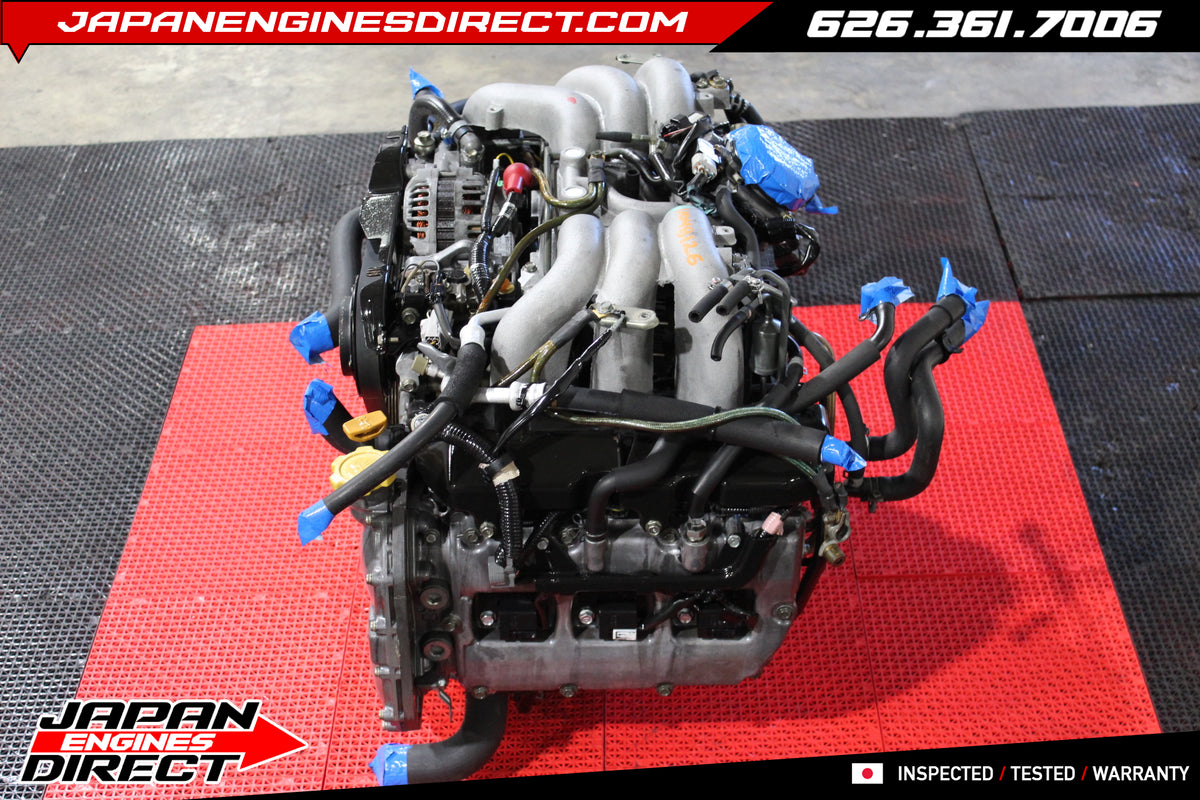 JDM 2001-2004 Subaru Outback H6 EZ30 3.0L 6-Cylinder Engine Motor Silvertop