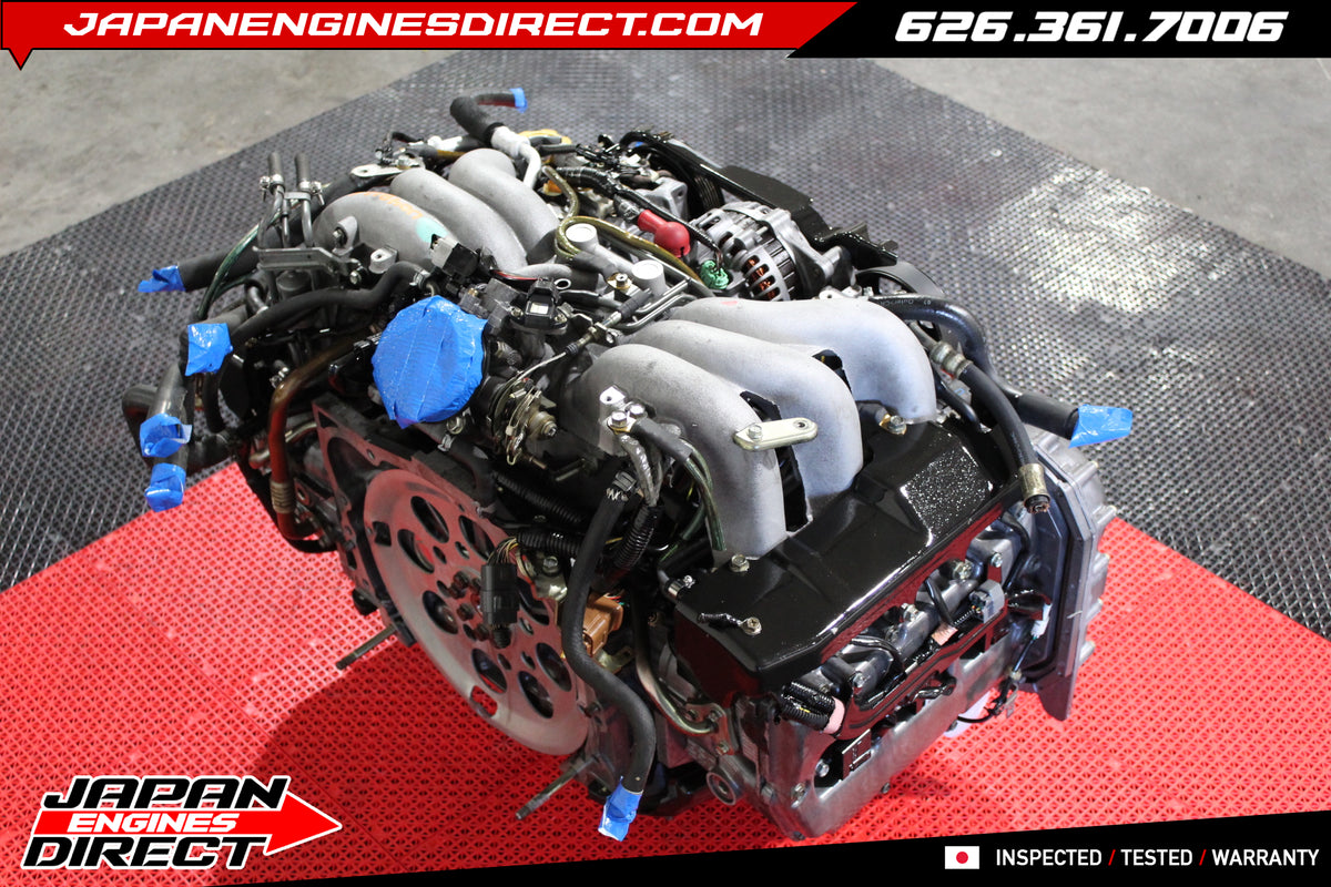 JDM 2001-2004 Subaru Outback H6 EZ30 3.0L 6-Cylinder Engine Motor Silvertop
