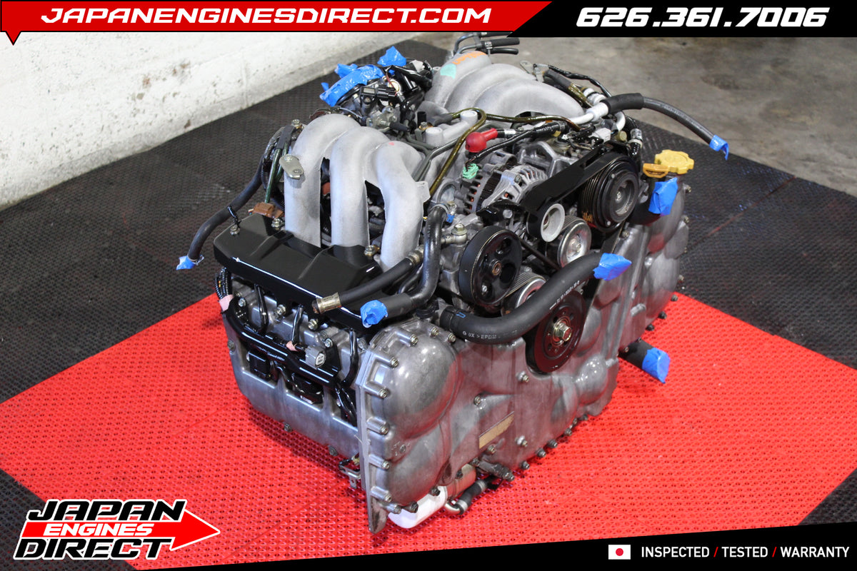 JDM 2001-2004 Subaru Outback H6 EZ30 3.0L 6-Cylinder Engine Motor Silvertop