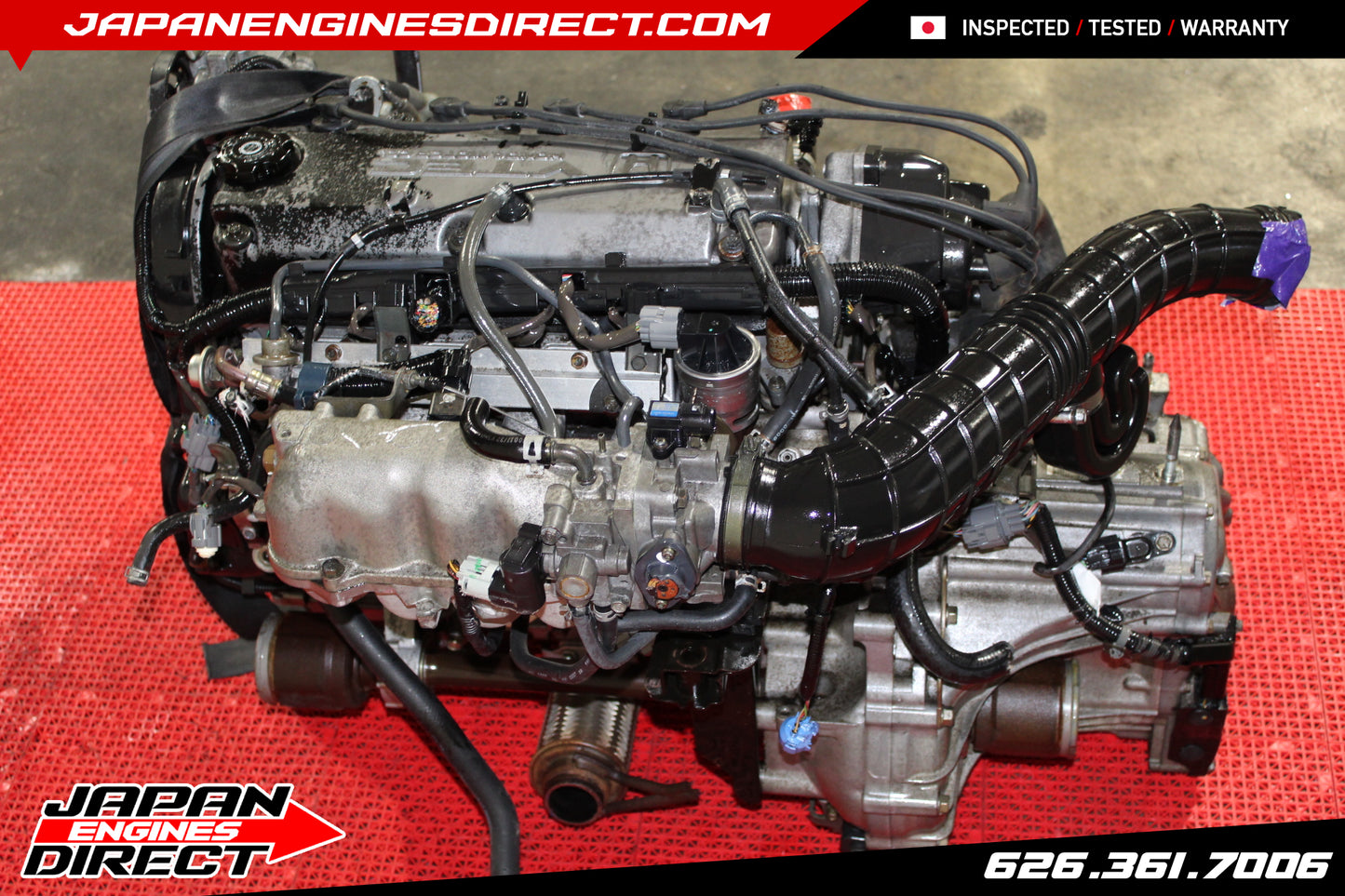 JDM USED 98-02 HONDA ACCORD MOTOR 2.3L F23A VTEC ENGINE W/ TRANSMISSION 53K