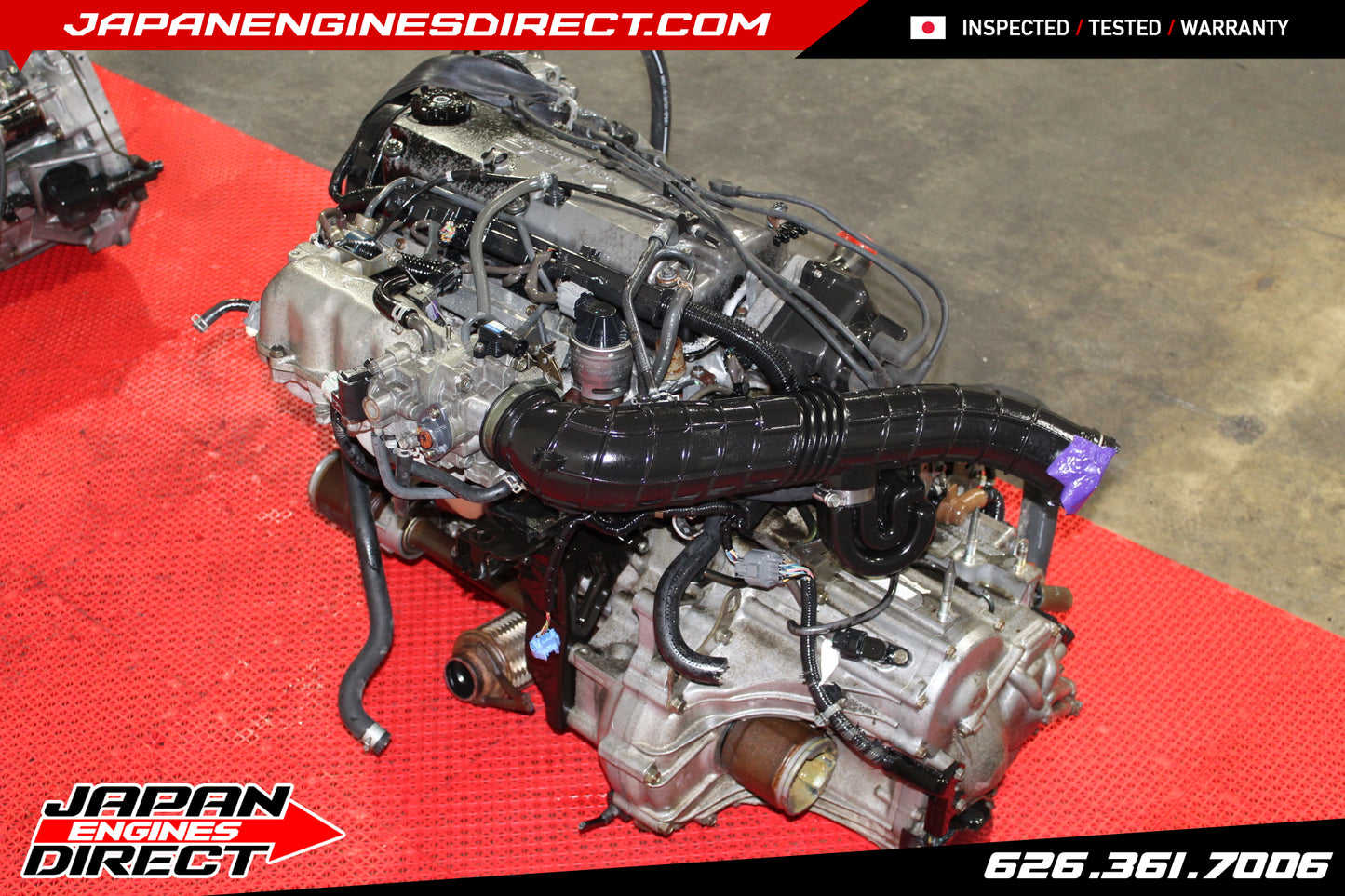 JDM USED 98-02 HONDA ACCORD MOTOR 2.3L F23A VTEC ENGINE W/ TRANSMISSION 53K