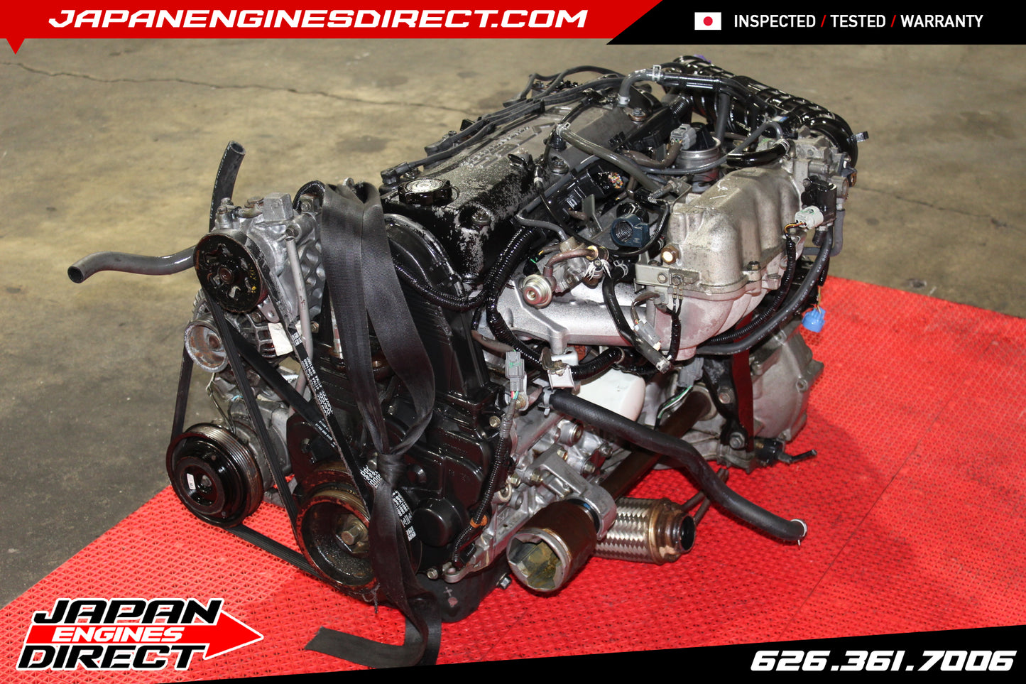 JDM USED 98-02 HONDA ACCORD MOTOR 2.3L F23A VTEC ENGINE W/ TRANSMISSION 53K