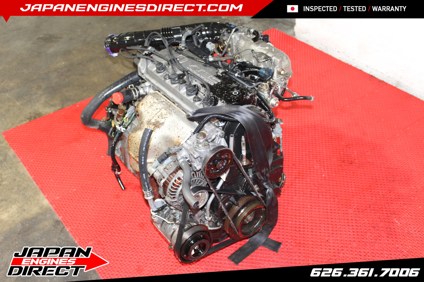 JDM USED 98-02 HONDA ACCORD MOTOR 2.3L F23A VTEC ENGINE W/ TRANSMISSION 53K