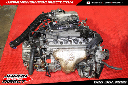 JDM USED 98-02 HONDA ACCORD MOTOR 2.3L F23A VTEC ENGINE W/ TRANSMISSION 53K