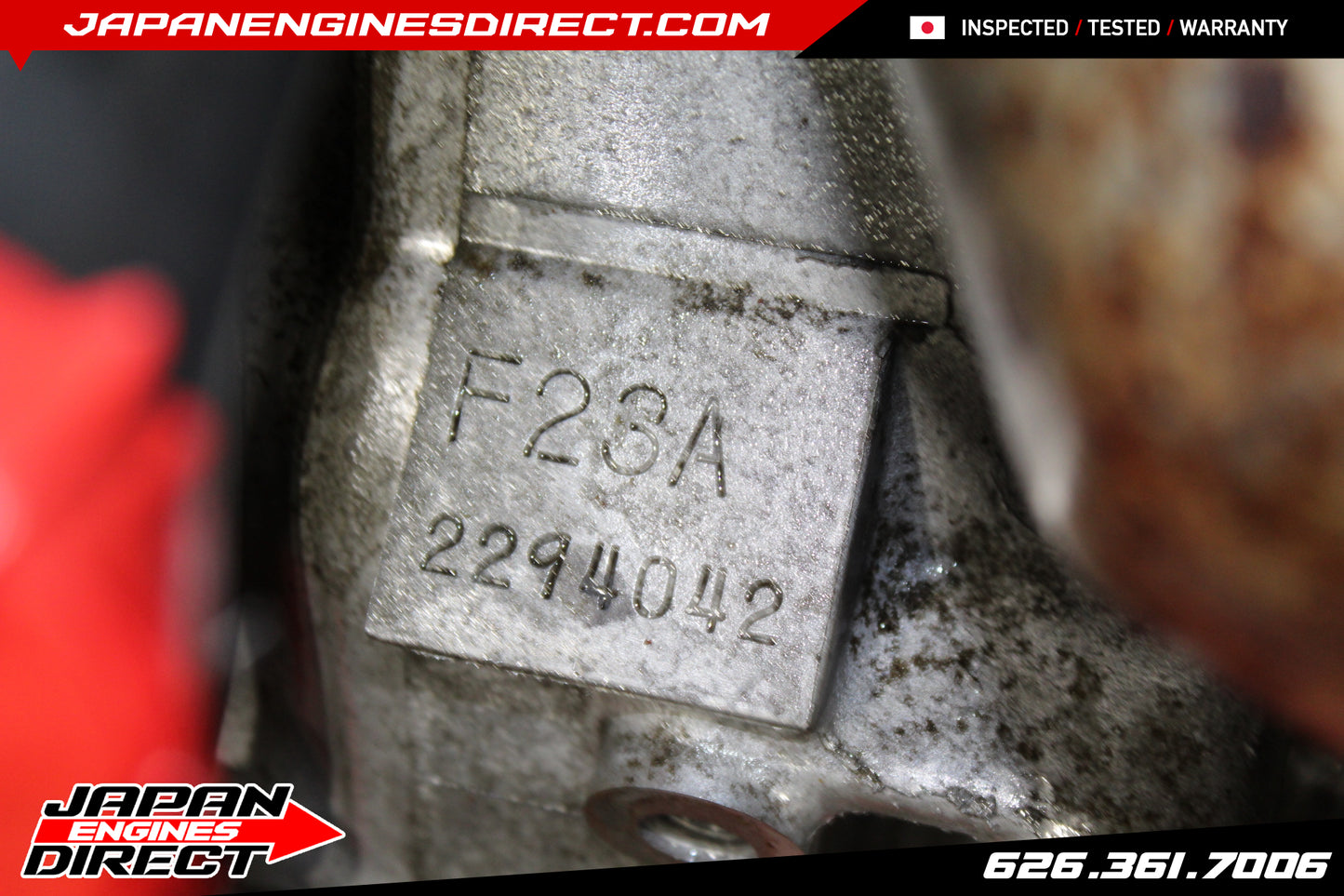 JDM USED 98-02 HONDA ACCORD MOTOR 2.3L F23A VTEC ENGINE W/ TRANSMISSION 53K