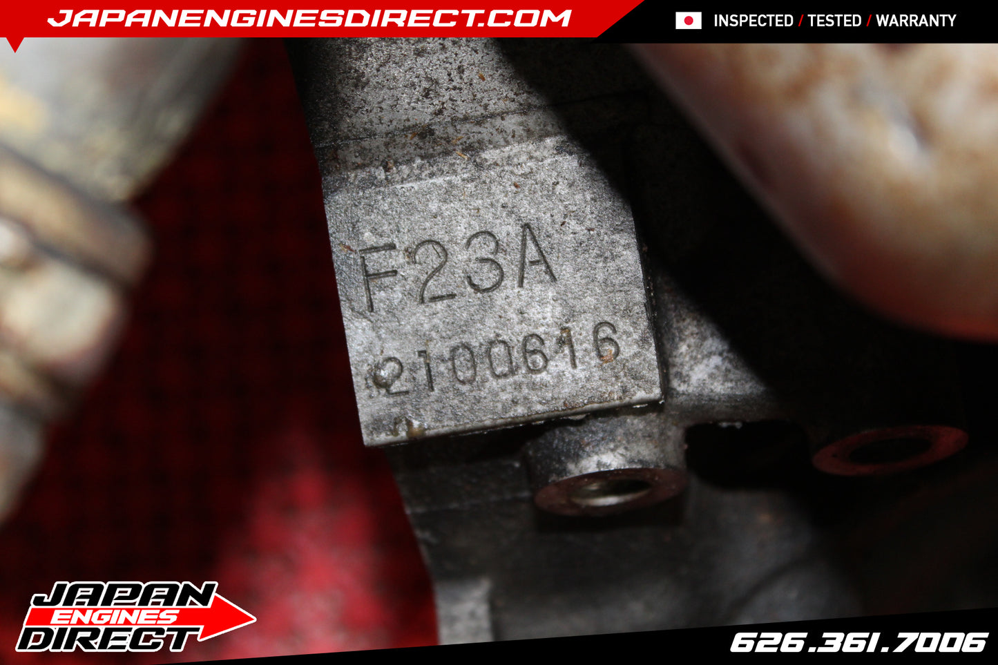 JDM HONDA ACCORD 98 99 00 01 02 MOTOR 2.3L F23A VTEC ENGINE SOHC JAPAN IMPORTED