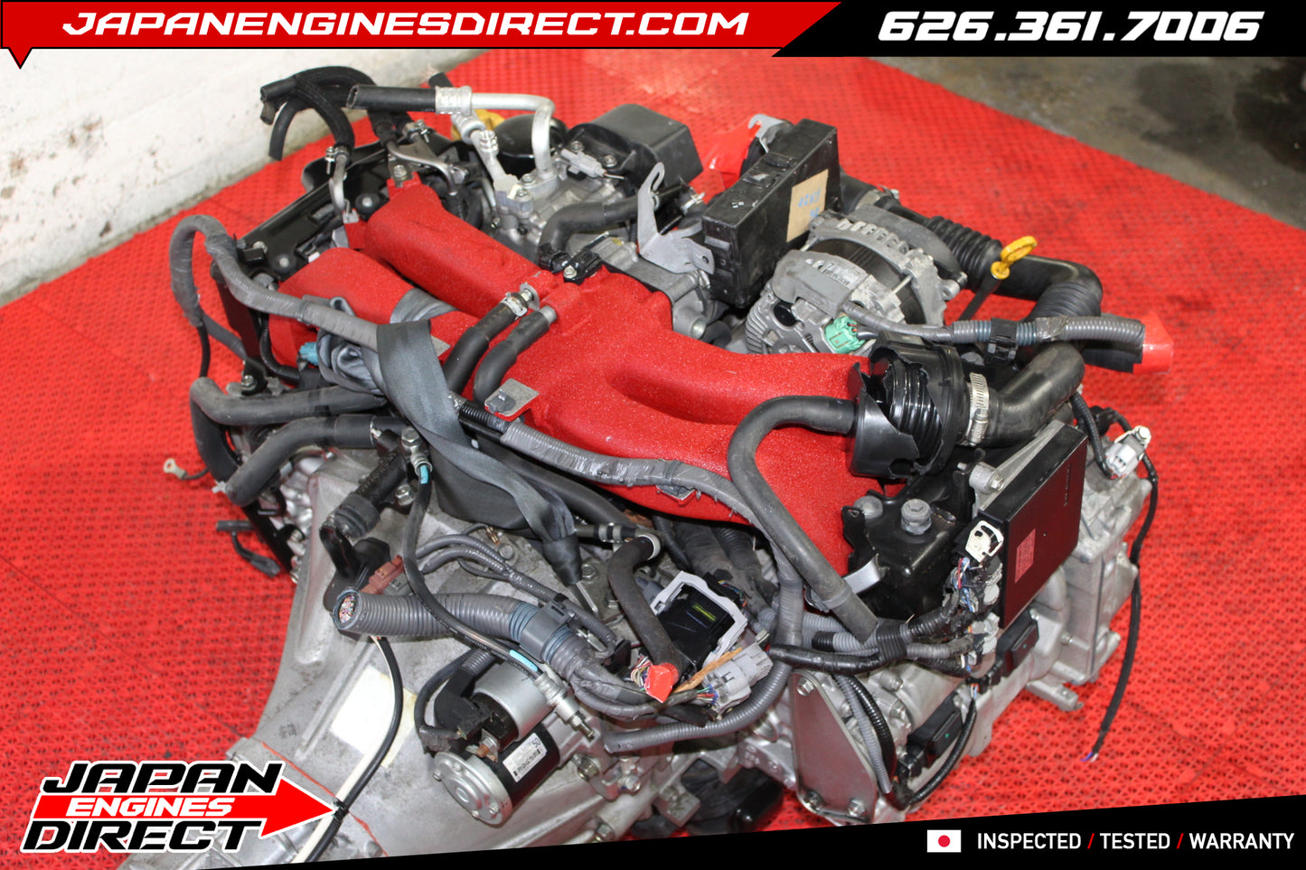 JDM 2017–2020 Subaru BRZ FA20 2.0L Engine w/ 6-Speed Manual Transmission