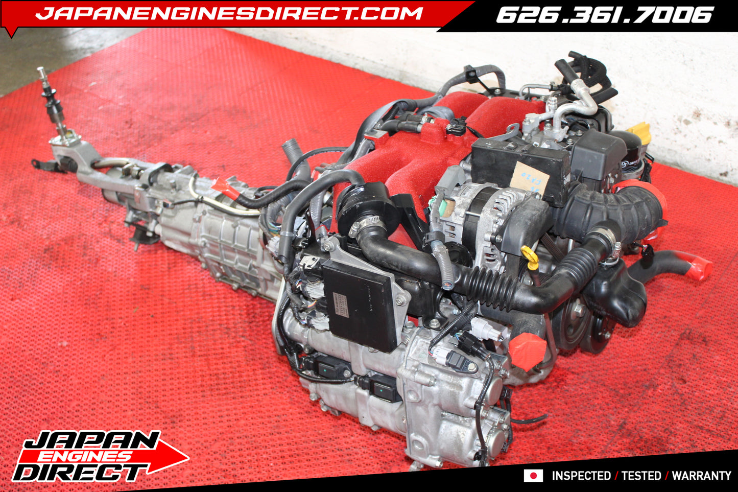 JDM 2017–2020 Subaru BRZ FA20 2.0L Engine w/ 6-Speed Manual Transmission
