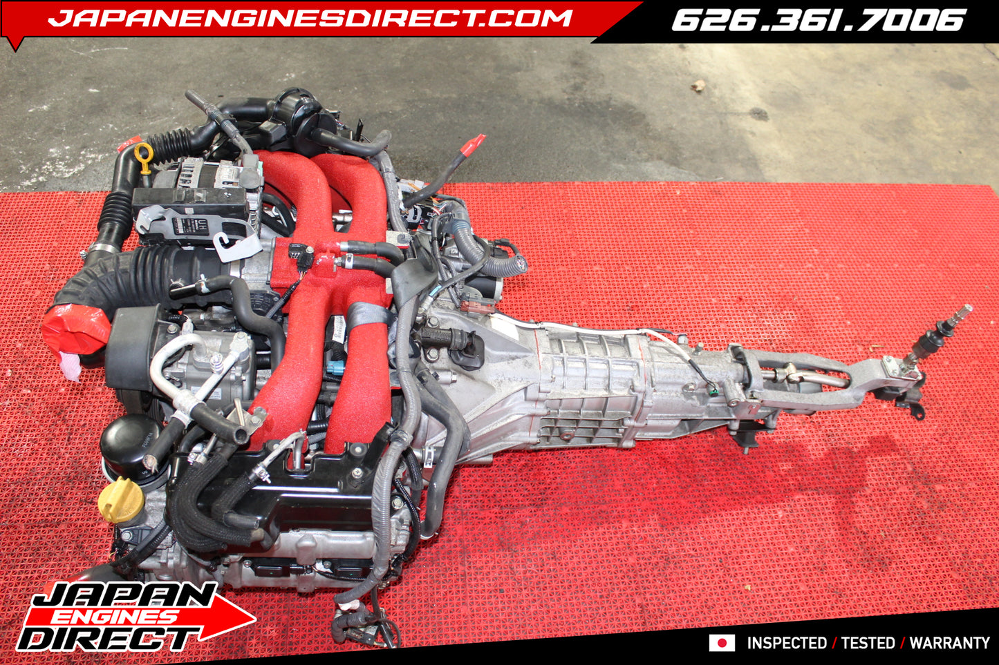 JDM 2017–2020 Subaru BRZ FA20 2.0L Engine w/ 6-Speed Manual Transmission