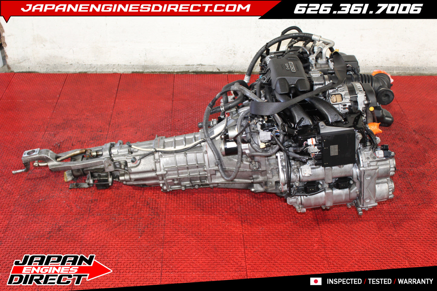 JDM Subaru BRZ / Scion FR-S FA20 2.0L Engine with 6-Speed Manual Transmission (2013–2016) – 36K Miles