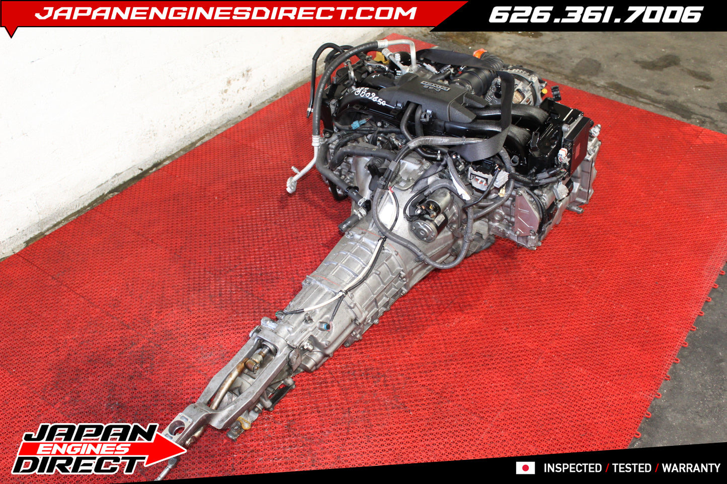 JDM Subaru BRZ / Scion FR-S FA20 2.0L Engine with 6-Speed Manual Transmission (2013–2016) – 36K Miles