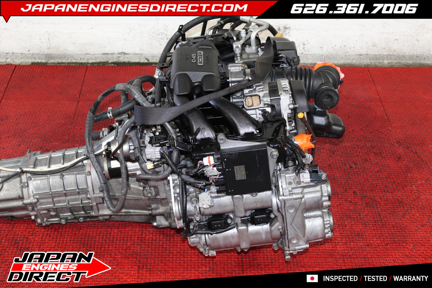 JDM Subaru BRZ / Scion FR-S FA20 2.0L Engine with 6-Speed Manual Transmission (2013–2016) – 36K Miles