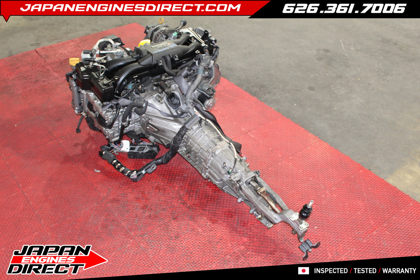 2013-2016 Subaru BRZ / Scion FR-S 2.0L FA20 JDM Engine Motor 6-Speed Manual